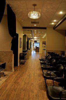 Kimi K Salon & Spa remodel in Downtown Rochester, MI.