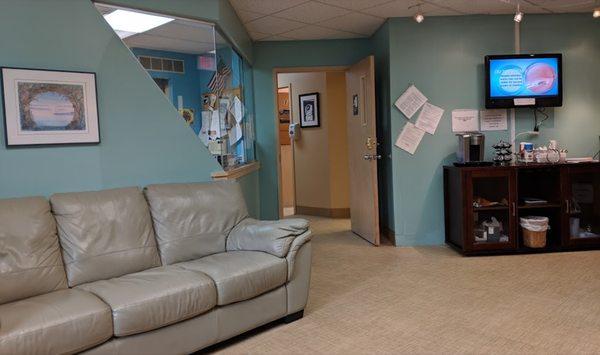 Montgomery Podiatry Associates' Waiting Area