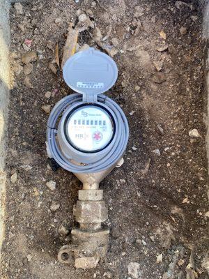 We install and upgrade water meters for private property owners.