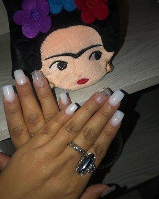 White full set acrylic