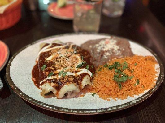 Veg enchiladas