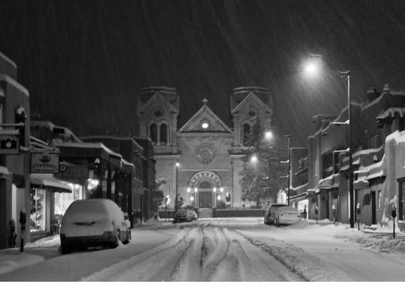 Basilica shot after last Novembers snow storm