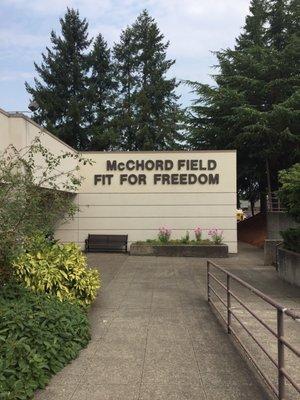 Entrance to McChord Gym.