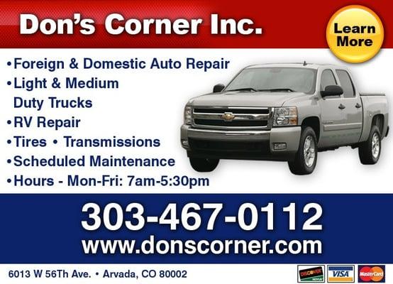 Don's Corner