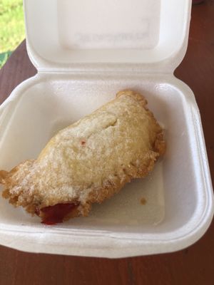 Strawberry fried pie