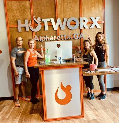 HOTWORX Crew @ our Sneak Peek