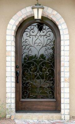 Wood & Wrought Iron