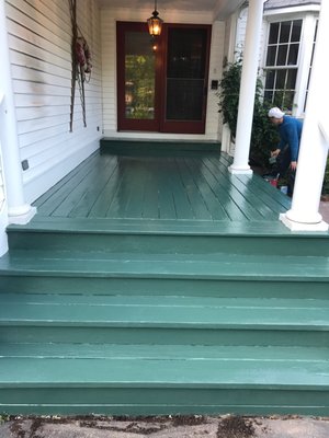 After Deck Staining in Portland, ME