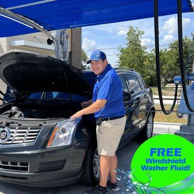 ClearWater Express Wash - Free Windshield Washer Fluid