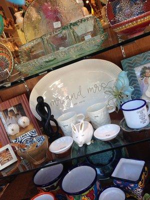 a local treasure trove of housewares, pottery, and unique gift items!