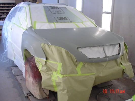 3. Lexus RH350 repair (ready for paint)