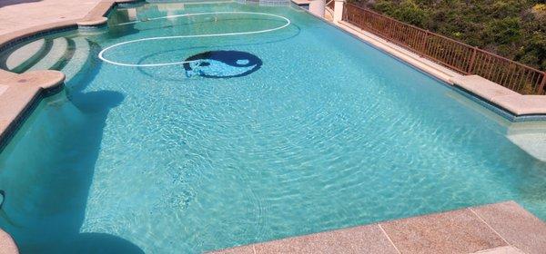 My pool was acid washed and properly serviced