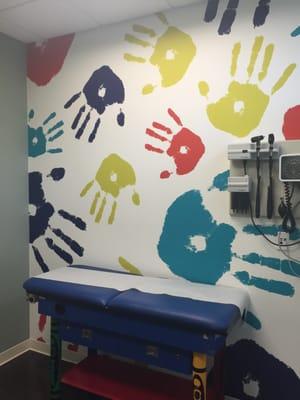 One of many themed treatment rooms