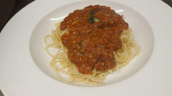 Spaghetti meat sauce