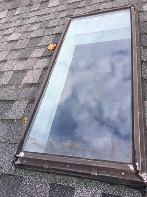 Leaking skylights are no problem.