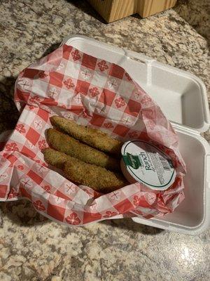 Fried pickles