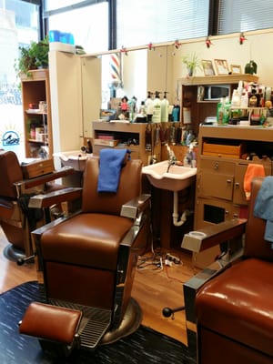 Classic,Barber Shop, Clipper Cuts, Beard Styling, Face and neck Shaves, Steam Towel,Hot Lather, Shoulder Massage.