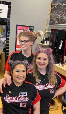 Crazy Hair Friday! March Madness Social Media Challenge!  Go TX466