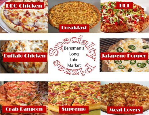 Specialty Pizzas