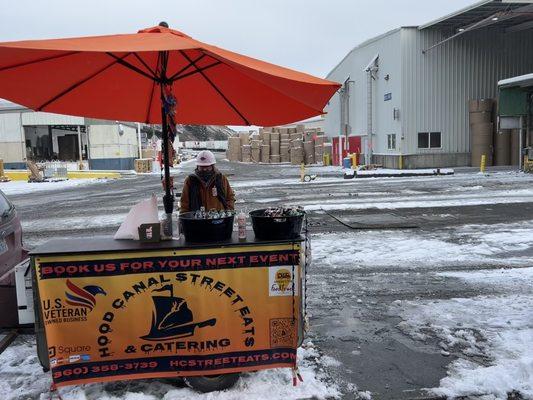 Catering for the employees of the Port Townsend Paper Mill.