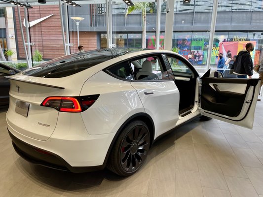 Latest Model Y.