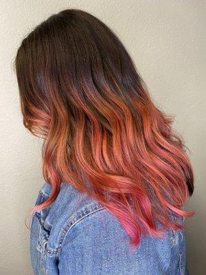 Pink Ombré