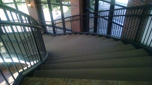 Beautiful sweeping stairway!  "Gone with the Wind Fabulous!"