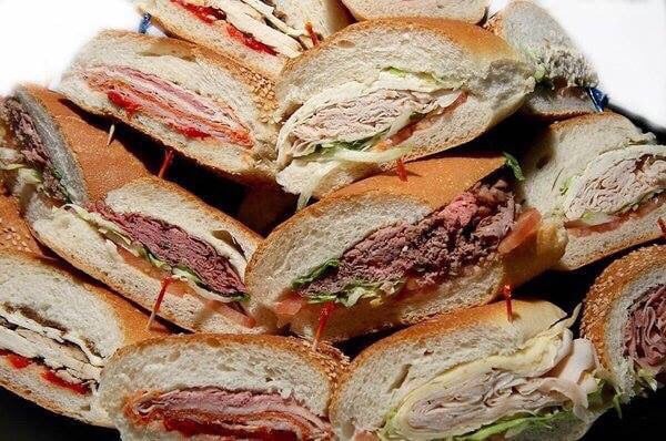 Hot & Cold Heros served all day long. Fresh Homemade Roast Beef, Turkey, and Boars Head Cold Cuts.