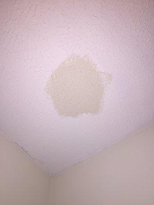 Leak from roof in my bedroom