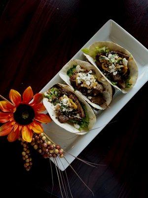 Teriyaki Sirloin Taco Trio on Specials Menu