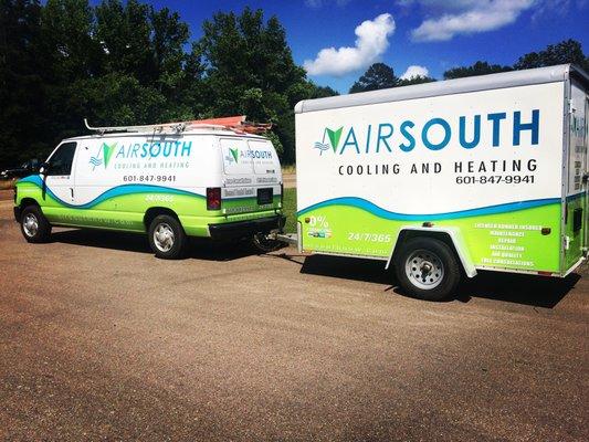 AirSouth Trailer Wrap