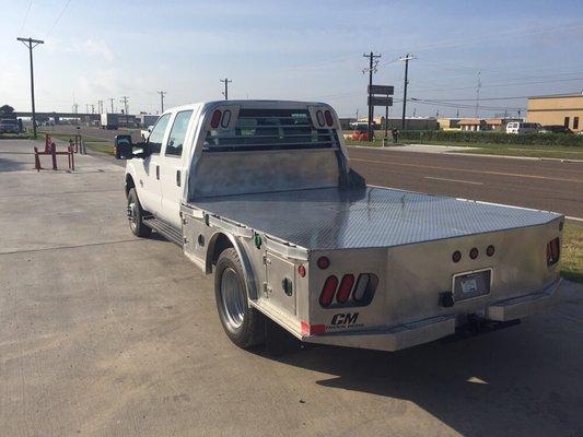 Aluminum CM flatbed