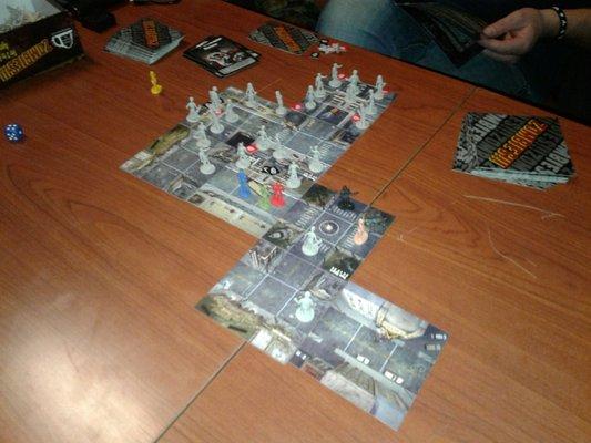 This is some board-building zombie apocalypse game. It had all the makings of a good time, but too much pvp and tedium ruined the vibe.