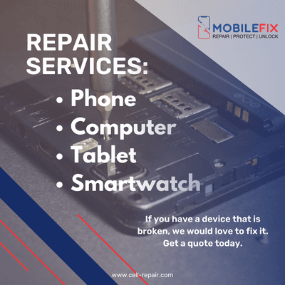 Having issues and problems with you devices? We got you here! Come and visit us today and get a quote