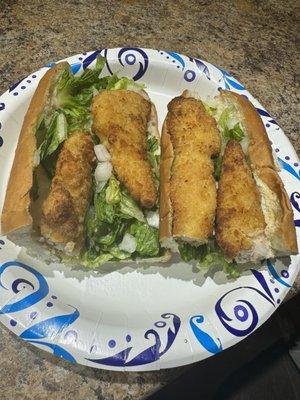 Hot Chicken Tender Sandwich