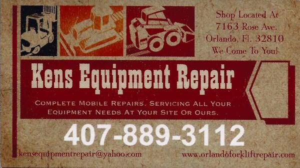 Kens Equipment Repair