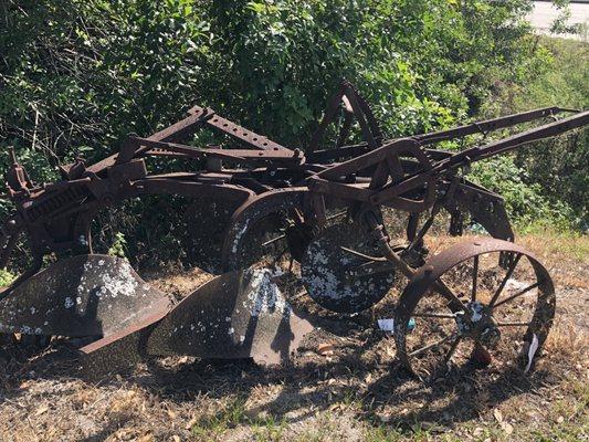 Old farm equipment