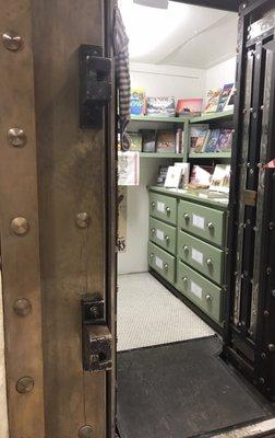 Another bank vault of books with Iowa themes