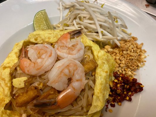 Pad thai Shrimps