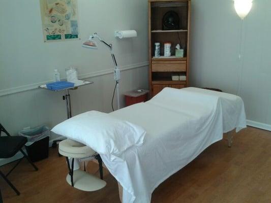 Acupuncture and Therapeutic massage room one