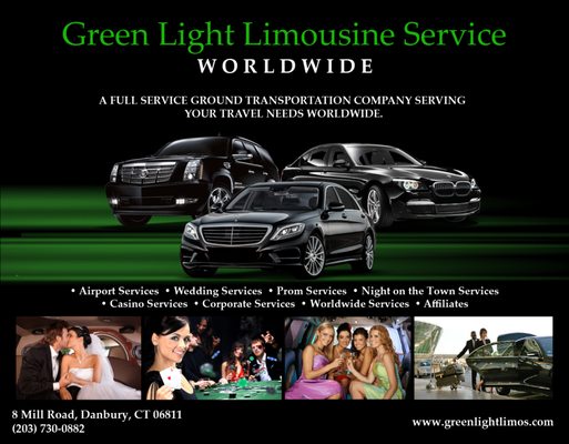 For all of your corporate needs, call Green Light Limo