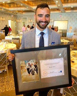 Thank you National Association of Realtors® for honoring me with this award for 30 Under 30