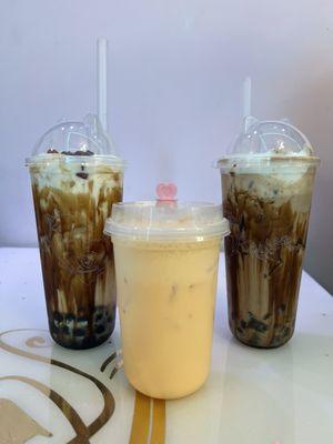 The Tabby, Melon Milk Tea & Meow Coffee