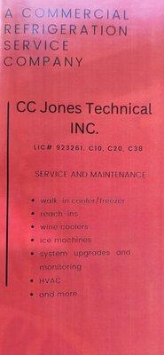 Cc Jones Technical