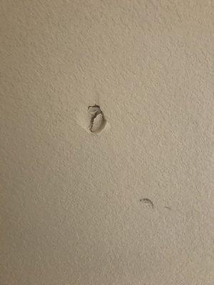 Wall damage