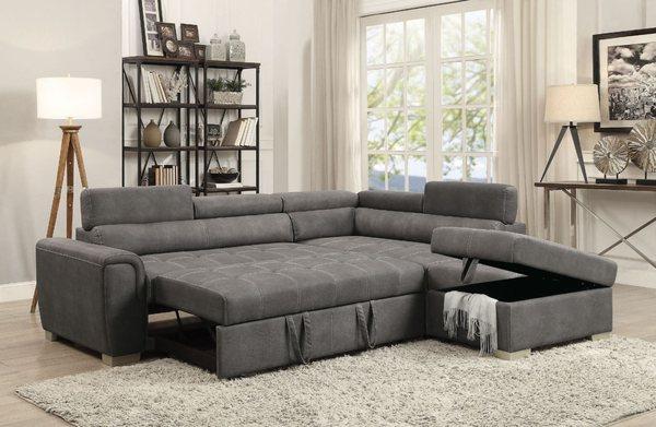 sofa bed with storage