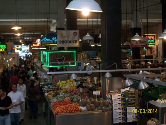 The Grand Central Market, the grande dame of Los Angeles markets, since 1917.