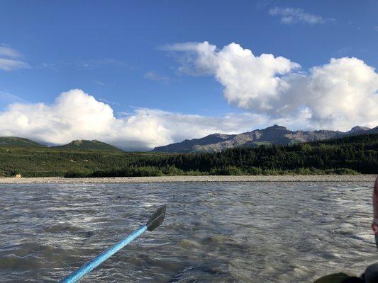 Nenana River Canyon Run rafting tour