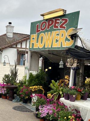 Store front and signage