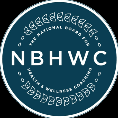 Proud Sponsor of the National Board of Health and Wellness Coaching. https://nbhwc.org.
 National Board Certified Health & Wellness Coach